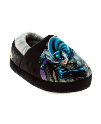 Warner Brothers Little Boys Batman Dual Sizes House Slippers