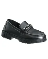 French Toast Little Girls Lug Loafers School Shoes