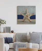 Empire Art Direct "Starfish By The Sea" Fine Giclee Printed Directly on Hand Finished Ash Wood Wall Art, 24" x 24" x 1.5"