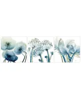 Empire Art Direct Unfocused Beauty 1 2 3 Frameless Free Floating Tempered Glass Panel Graphic Wall Art, 24" x 24" x 0.2" Each