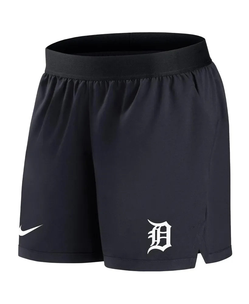 Women's Nike Navy Detroit Tigers Authentic Collection Flex Vent Max Performance Shorts