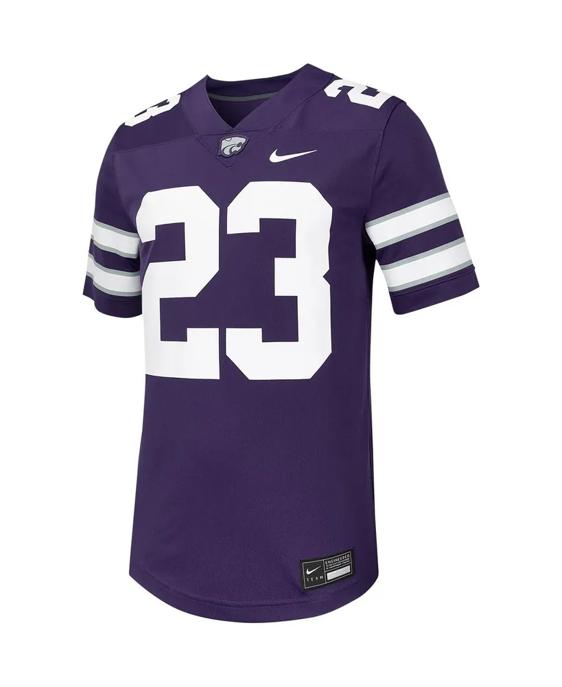 Men's Nike #23 Purple Kansas State Wildcats Untouchable Football Replica Jersey