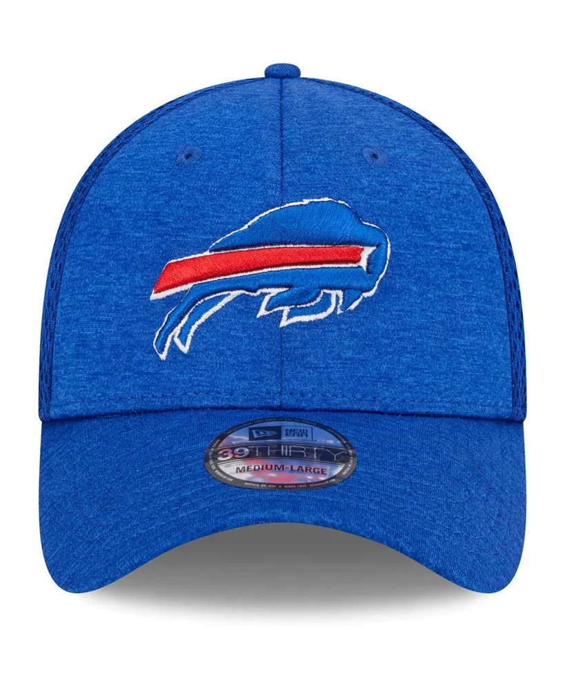 Men's New Era Royal Buffalo Bills Stripe 39THIRTY Flex Hat
