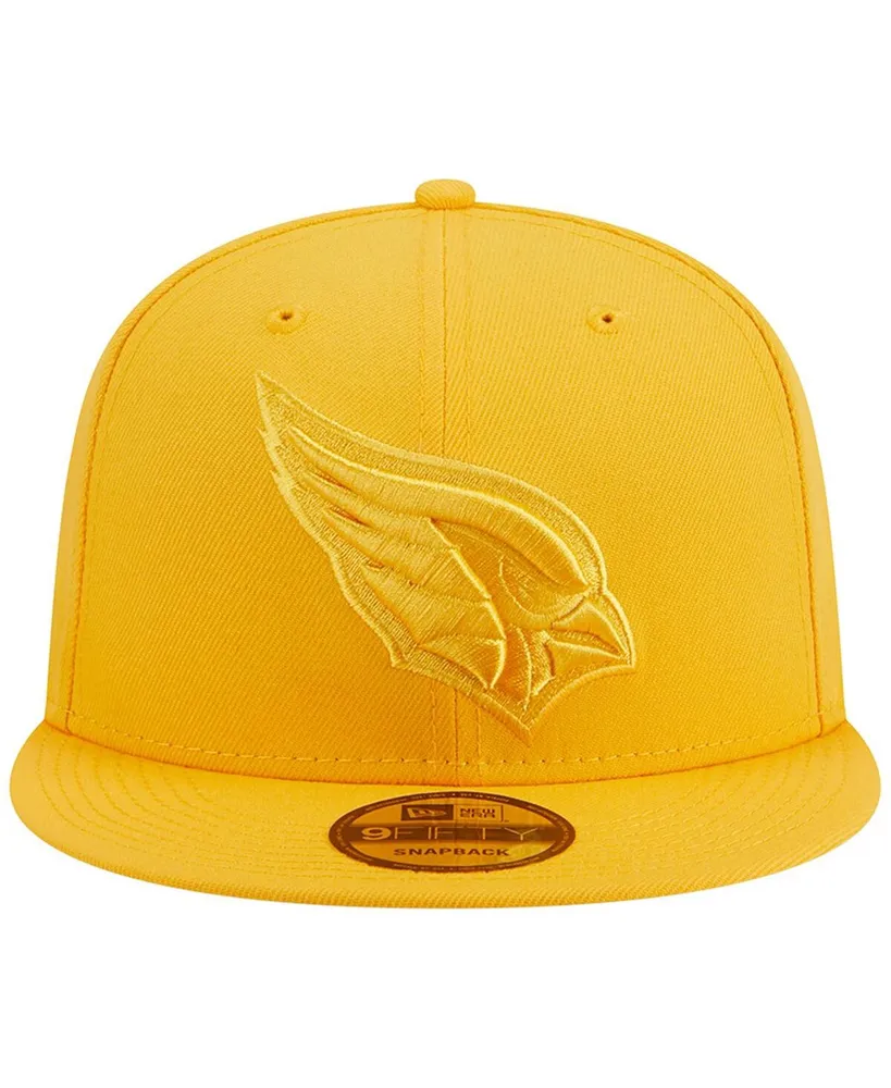 Men's New Era Gold Arizona Cardinals Color Pack 9FIFTY Snapback Hat