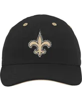 Infant Boys and Girls Black New Orleans Saints Team Slouch Flex Hat