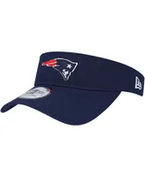 Men's New Era Navy New England Patriots Main Adjustable Visor