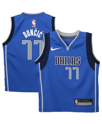 Preschool Boys and Girls Nike Luka Doncic Royal Dallas Mavericks Swingman Player Jersey - Icon Edition