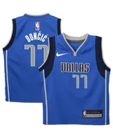 Preschool Boys and Girls Nike Luka Doncic Royal Dallas Mavericks Swingman Player Jersey - Icon Edition