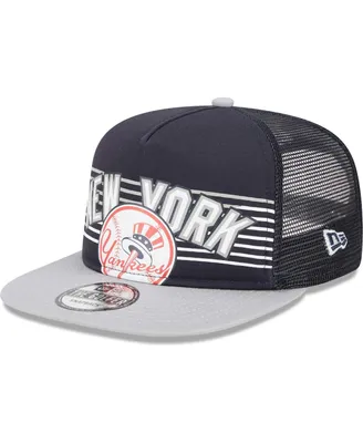 Detroit Tigers New Era Speed Golfer Trucker Snapback Hat - Navy