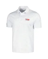 Men's Barstool Golf White Tour Championship Polo Shirt