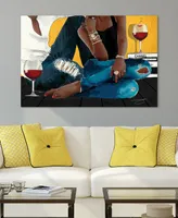 Empire Art Direct "Chill" Frameless Free Floating Tempered Glass Panel Graphic Wall Art, 32" x 48" x 0.2" - Multi