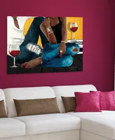 Empire Art Direct "Chill" Frameless Free Floating Tempered Glass Panel Graphic Wall Art, 32" x 48" x 0.2" - Multi