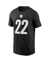 Men's Nike Najee Harris Pittsburgh Steelers Player Name Number T-shirt