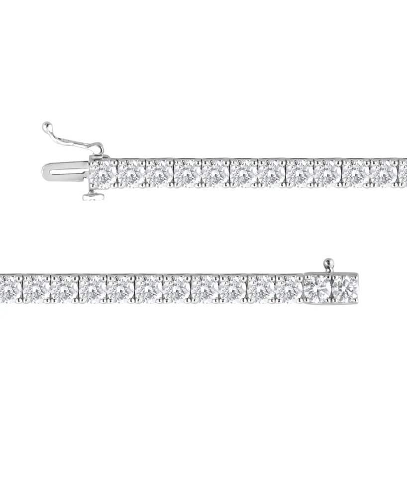 Badgley Mischka Lab Grown Diamond Tennis Bracelet (10 ct. t.w.) in 14k White Gold