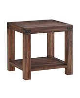 Meadow 24" Wood Side Table