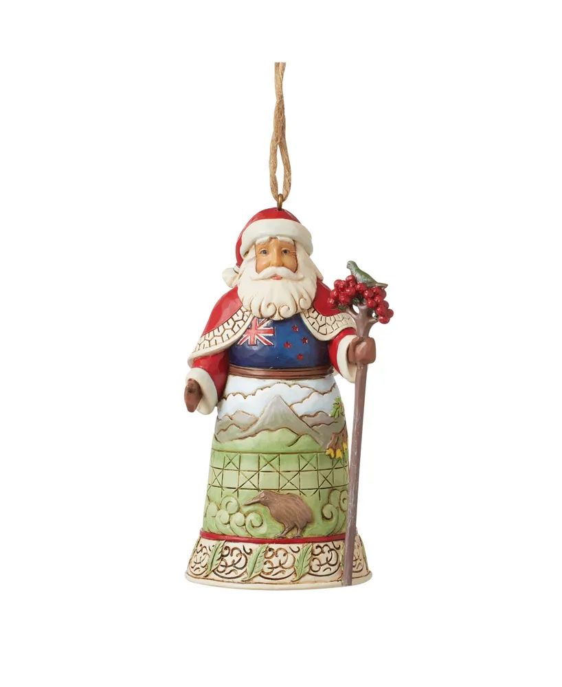 Jim Shore New Zealand Santa Ornament