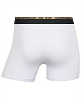 CR7 Men's Cotton Blend Comfort Waistband Trunks, Pack of 2