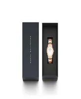 Daniel Wellington Women's Iconic Link 23K Rose Gold Pvd Plated Stainless Steel Watch 32mm - Rose