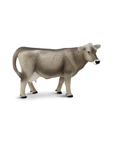 Safari Ltd Brown Swiss Cow Wild Safari Farm Figure