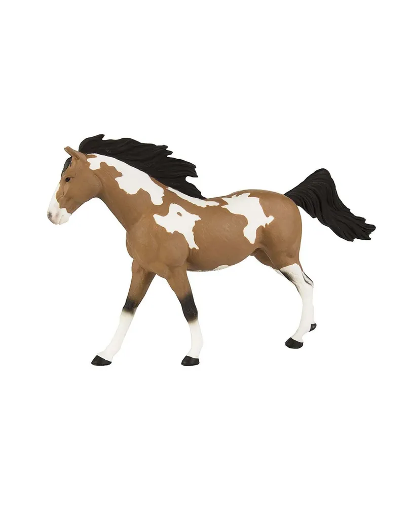 Safari Ltd Pinto Mustang Stallion Winner's Circle Horses Figure