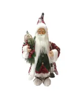 Santa's Workshop 15" Woven Claus Figurine