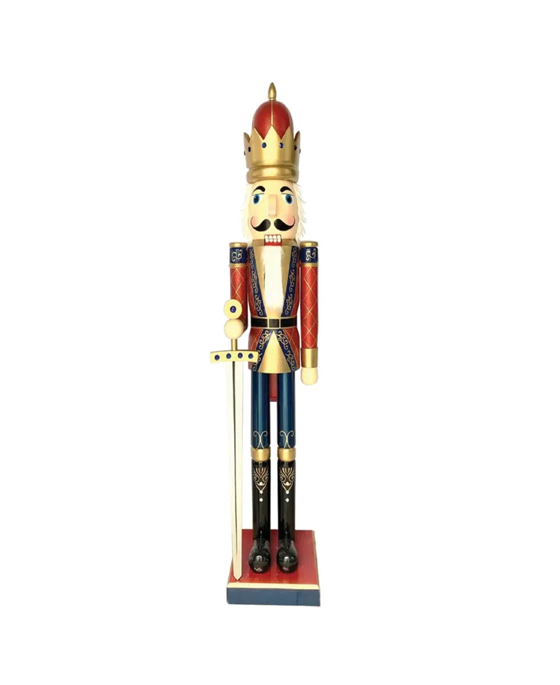 Santa's Workshop 60" Coronation King Nutcracker