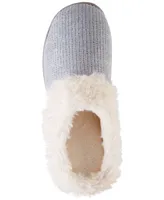 Isotoner Women's Boxed Chenille Charlotte Hoodback Slippers