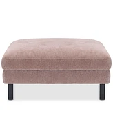 Closeout! Kathya 40" Fabric Cocktail Ottoman, Created for Macy's