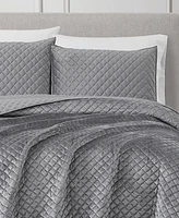 Royal Velvet Diamond 3 Piece Quilt Set