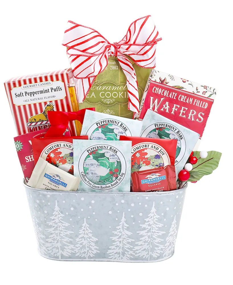 Alder Creek Gift Baskets Holiday Teas The Season Gift Basket