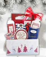 Alder Creek Gift Baskets Holiday White Tea and Ginger Winter Escape Gift Tote, 10 Piece