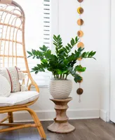 Nearly Natural 28" Artificial Zamioculcas Plant with Decorative Planter