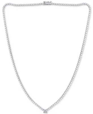 Diamond 16-1/2" Tennis Necklace (2-1/2 ct. t.w.) in 14k White Gold