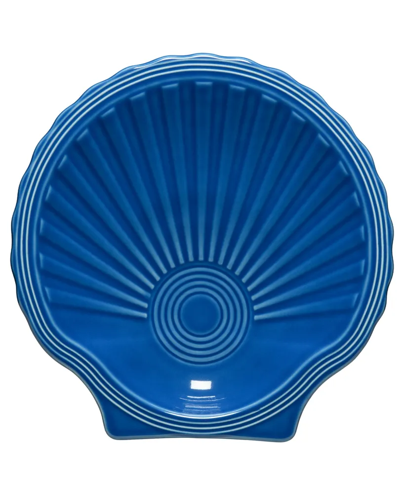 Fiesta Coastal Shell-Shaped Plate