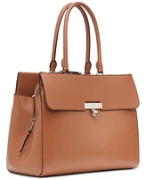 Calvin Klein Becky Turnlock Triple Compartment Convertible Tote