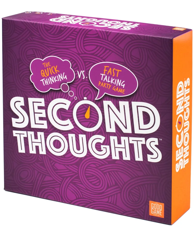 The Good Game Company Second Thoughts Game