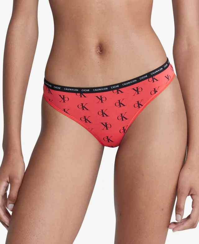 Calvin Klein Women's Carousel Thong Underwear 5-Pack - Macy's