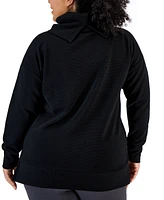 Id Ideology Plus Ottoman Cowlneck Top