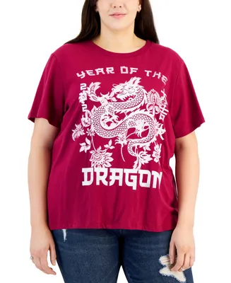 Grayson Threads, the Label Trendy Plus Year of Dragon T-Shirt