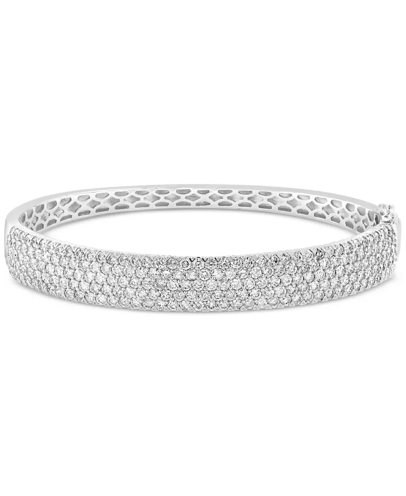 Effy Diamond Pave Bangle Bracelet (4-7/8 ct. t.w.) in 14k White Gold