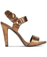 Karl Lagerfeld Paris Women's Cieone Ankle-Strap Dress Sandals