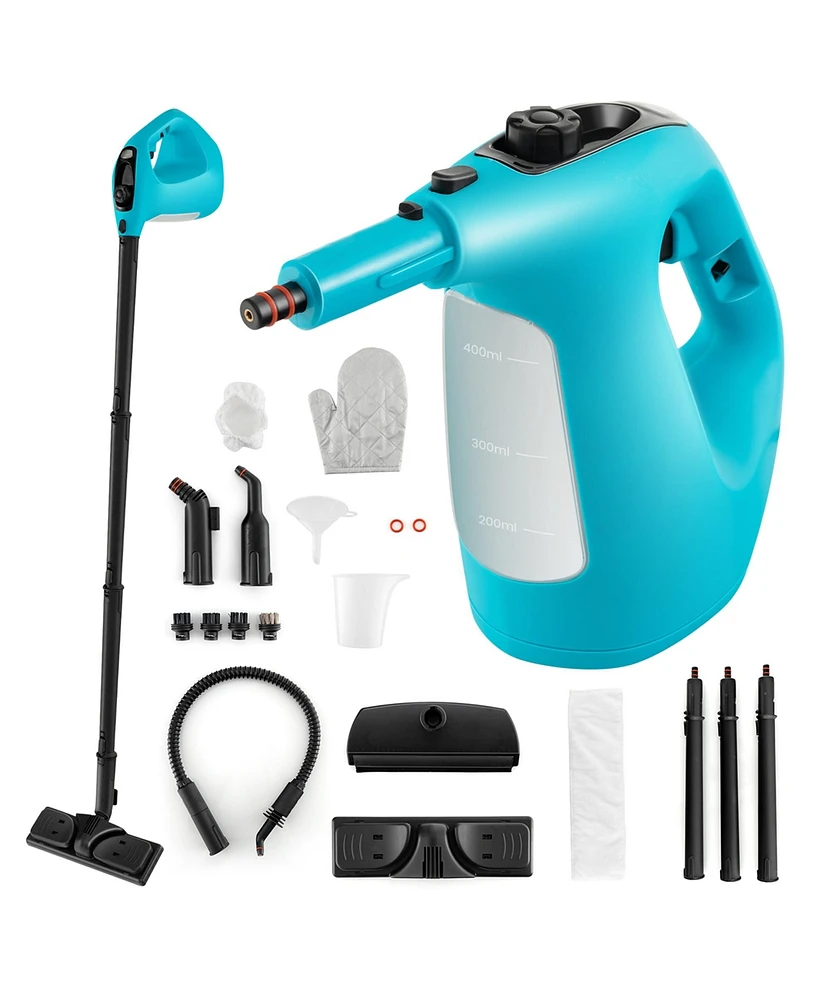 Costway 1400W Multipurpose Handheld Steam Cleaner Steam Mop