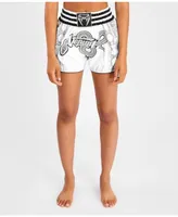 Venum Women's White Snake Short Muay Thai