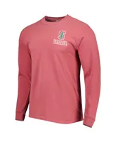 Men's Cardinal Stanford Circle Campus Scene Long Sleeve T-shirt