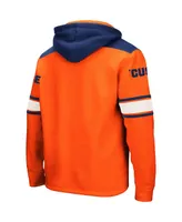 Men's Colosseum Orange Syracuse Orange 2.0 Lace-Up Pullover Hoodie