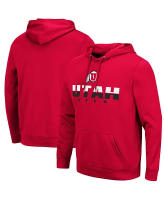 Colosseum Men's Utah Utes Lantern Pullover Hoodie