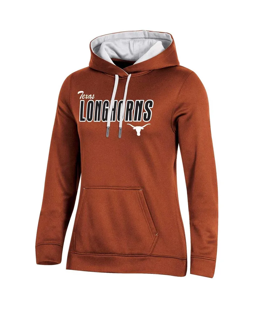 Women's Champion Texas Orange Longhorns Team Pullover Hoodie