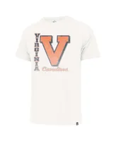 Men's '47 Brand Cream Distressed Virginia Cavaliers Phase Out Franklin T-shirt