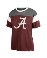 Women's '47 Brand Crimson Alabama Tide Premier Time Off T-shirt