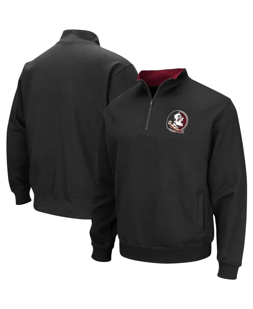 Men's Colosseum Florida State Seminoles Tortugas Logo Quarter-Zip Pullover Jacket